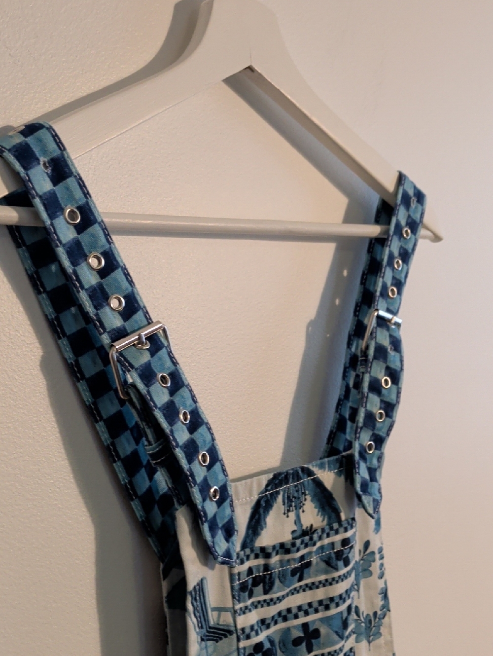 FARM RIO palm-print overalls - size small - Picture 6 of 16